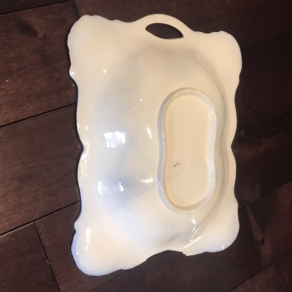 Antique Burslem Platter Bowl - Picture 10 of 13